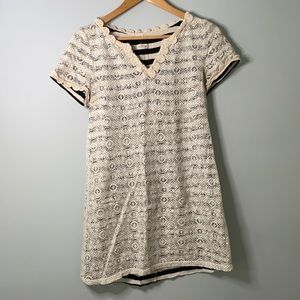 Fun Lace and Striped Dress